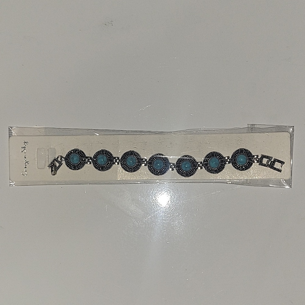 Bracelet With Blue Stones